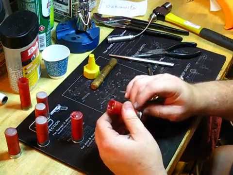 how to make dummy shotgun shells